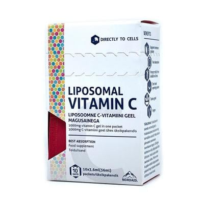 LIPOSOMAL Vitamin C šķidrums 3,6 mlxN10