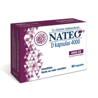 NATEO D 4000SV kapsulas N60