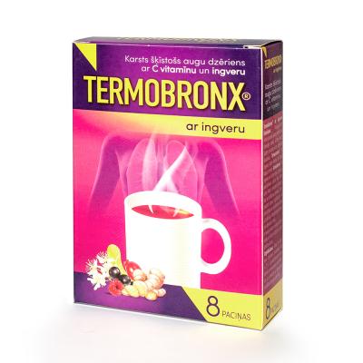 TERMOBRONX ar ingveru pulveris N8