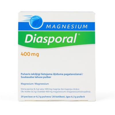MAGNESIUM DIASPORAL 400mg pulveris N20 