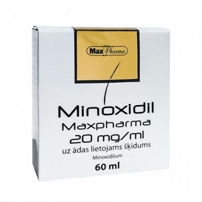 MINOXIDIL Maxpharma 20mg/ml sķīdums 60ml
