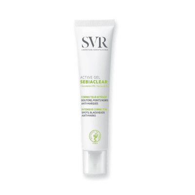 SVR Sebiaclear Active Gels pret pūtītēm un pinnēm 40 ml