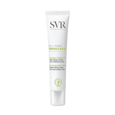 SVR Sebiaclear Mat+Pores matējošs sejas krēms poru sašaurināšanai 40 ml