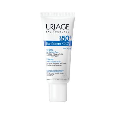 URIAGE Bariederm Cica SPF50+ krēms ar Cu-Zn 40 ml