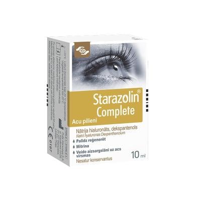 STARAZOLIN Complete acu pilieni 10 ml