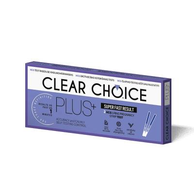 CLEAR CHOICE grūtniecības tests N2