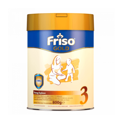 FRISO GOLD 3 speciālais piens bērniem ar D vitamīnu, 1-3 g., 400 g