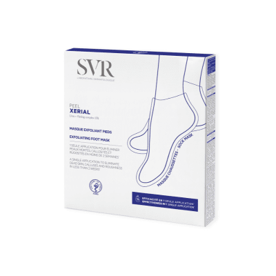 SVR Xerial Peel skābes pīlinga pēdu maska 1 pāris