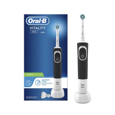 ORAL B Vitality D100 BLACK elektriskā zobu birste N1