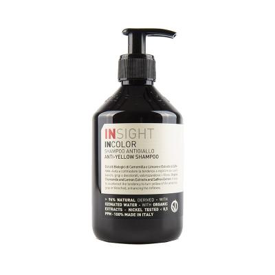 INSIGHT Incolor Anti-Yellow tonējošs šampūns 400 ml