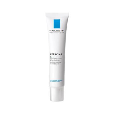 LA ROCHE-POSAY Effaclar K+ taukainai, kombinētai ādai, melnos komedonus mazinošs krēms 40 ml