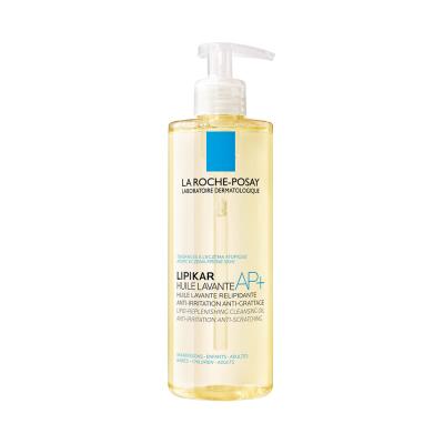 LA ROCHE-POSAY Lipikar Oil AP+ attīroša, lipīdus papildinoša eļļa 400 ml