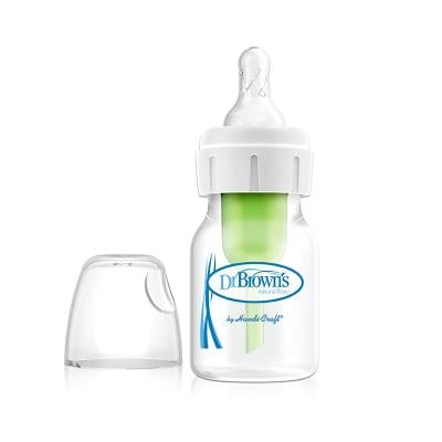 Dr. Brown‘s pudelīte OPTIONS+ ar šauru kakliņu, standarta, 60 ml