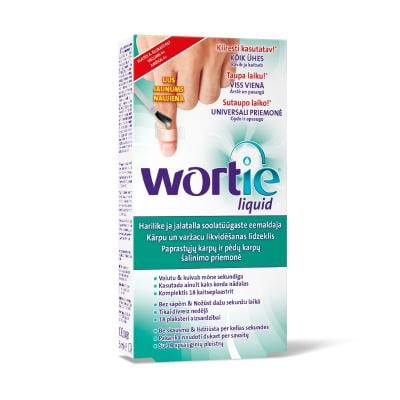 WORTIE Liquid varžacu un kārpu likvidēšanai 5ml