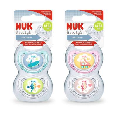 NUK Freestyle māneklis 3 (18-36 m.), silikona N2