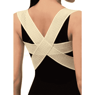 TONUS ELAST 0107 medicīniskais elastīgais stājas korektors (ortoze), krustveidīgs, L