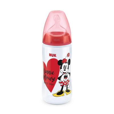 NUK First Choice Plus Mickey Mouse PP pudele 300 ml ar knupi