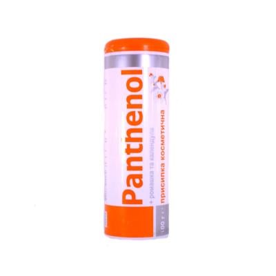 Pantenol, pūderis ar kumelītēm/kliņģerītēm 100 g