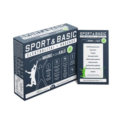 BIOFARMACIJA BIO SPORT & BASIC bioMagnijs+bioKālijs pulveris N14