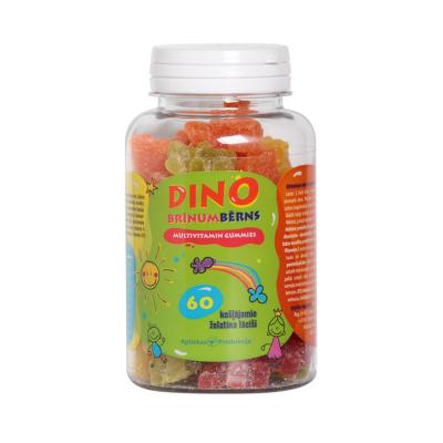 AP Dino Brīnumbērns košļājamās pastilas N60 