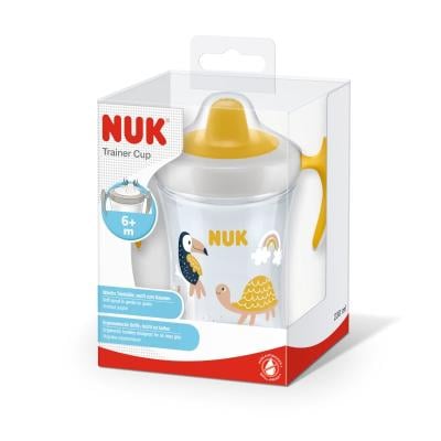 NUK Mācību krūzīte ar snīpi 6+mēn. 230 ml