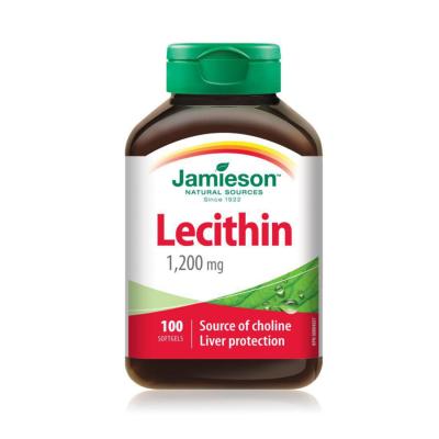 JAMIESON Lecitīns 1200mg kapsulas N100
