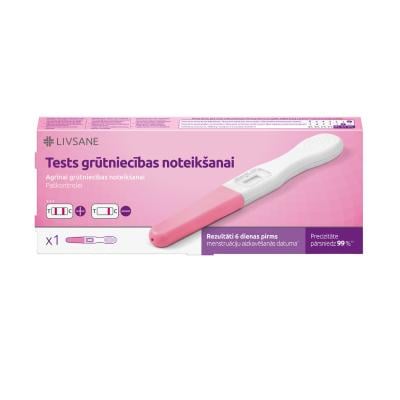 LIVSANE Early grūtniecības tests N1