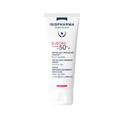 ISISPHARMA Ruboril Expert SPF50+ tonēts krēms pret apsārtumu 40ml
