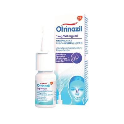 OTRINAZIL 1mg/50 mg/ml deguna aerosols 10 ml