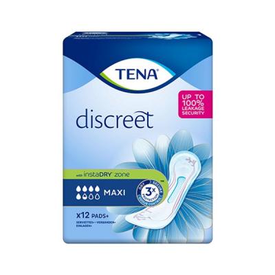 TENA DISCREET Maxi higiēniskie ieliktnīši N12