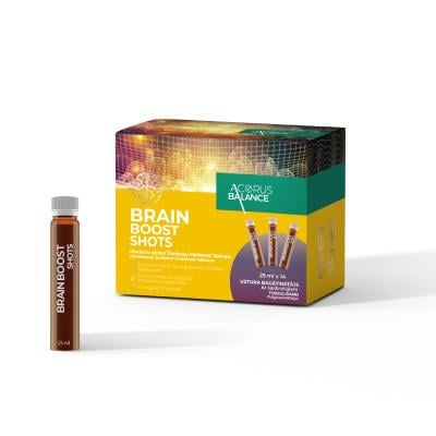 ACORUS BALANCE Brain Boost Shots prāta darbībai, ampulas N14
