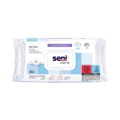 SENI CARE mitrās salvetes N80