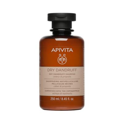 APIVITA šampūns lietošanai sausu blaugznu gadījumā, 250 ml