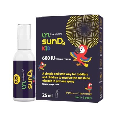 LYL sunD3 KID 600 SV, sprejs, 25 ml