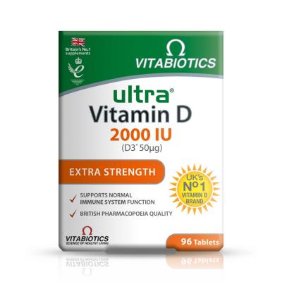 ULTRA Vitamin D 2000 IU tabletes N96
