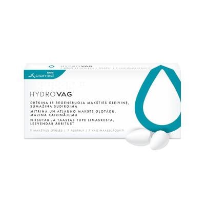 HYDROVAG vaginālie pesāriji N7