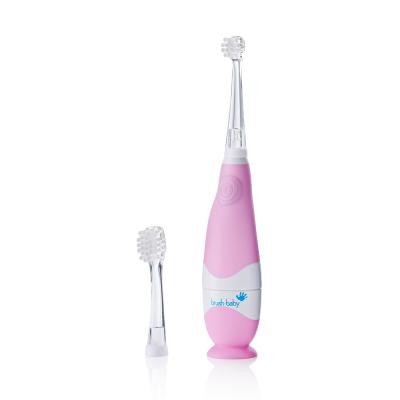 BRUSH-BABY Babysonic soniskā zobu birste, 0-3 gadi ROZĀ