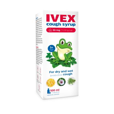 IVEX klepus sīrups 100 ml