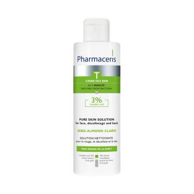 PHARMACERIS T Sebo-Almond-Claris 3% attīrošs šķīdums 190 ml