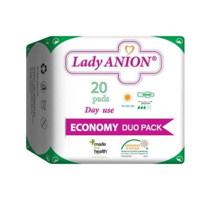 LADY ANION Day Use Duo Pack higiēniskās paketes N20