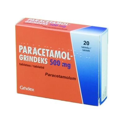 PARACETAMOL 500mg tabletes N10 