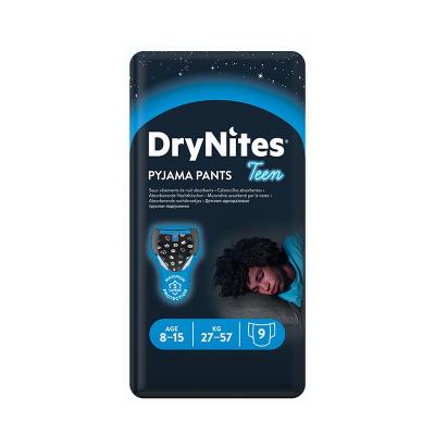 HUGGIES Dry Nites zēniem 8-15 gadi N9