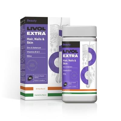 LIVOL EXTRA Hair, Nails & Skin tabletes N90
