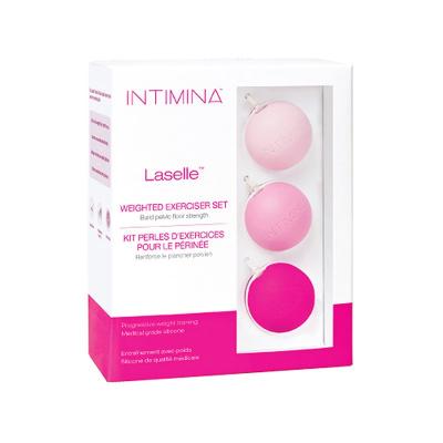 Intimina Laselle Kēgela vingrinājumu lodītes komplekts 28G,38G,48G 
