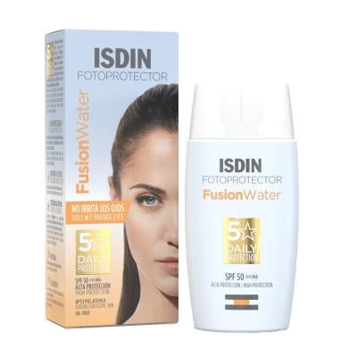 ISDIN Fotoprotector Fusion Water SPF50 saules aizsargfluīds uz ūdens bāzes 50ml