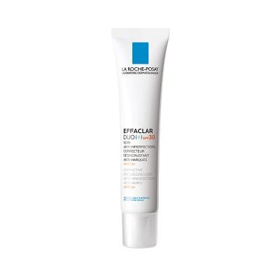 LA ROCHE-POSAY Effaclar Duo + krēms taukainai, problemātiskai ādai ar SPF30, 40ml