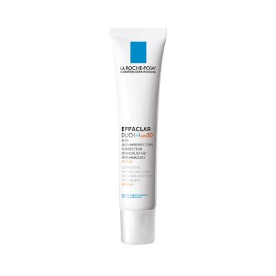 LA ROCHE-POSAY Effaclar Duo + krēms taukainai, problemātiskai ādai ar SPF30, 40ml