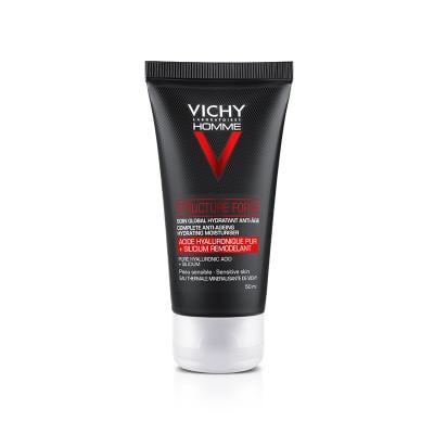 VICHY Homme Structure Force pretnovecošanās krēms vīriešiem, 50ml