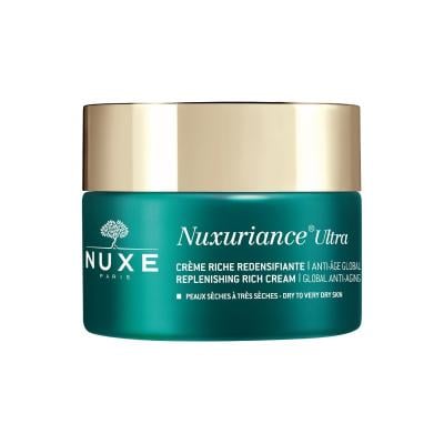 NUXE Nuxuriance Ultra atjaunojošs, vispusīgi pret novecošanos aizsargājošs biezas konsistences krēms sausai un ļoti sausai ādai 50ml