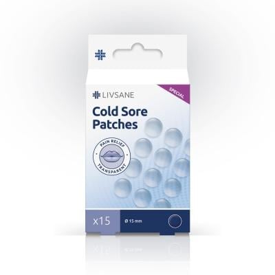 LIVSANE Cold Sore plāksteri aukstumpumpām N15